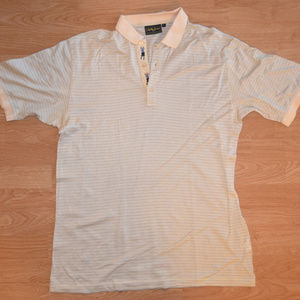 Mens Polo shirt BOBBY JONES Size L Made in Italy